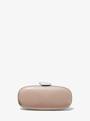 Michael kors nude clutch on sale bag