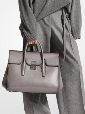 Campbell Burnished Leather Weekender Bag image number 3