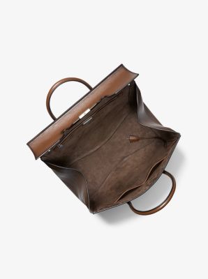 Campbell Burnished Leather Weekender Bag image number 1