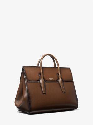 Campbell Burnished Leather Weekender Bag image number 2