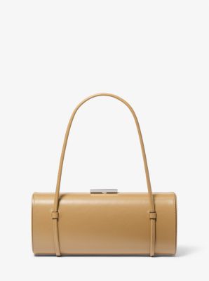 Sac cylindrique Natalie en cuir