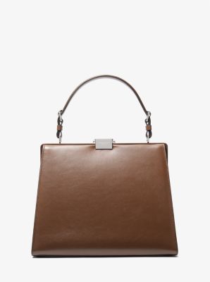 Simone Leather Satchel image number 0