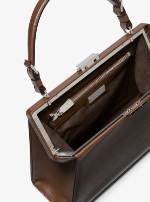 Simone Leather Satchel