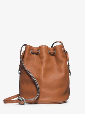 Julie Small Drawstring Leather 