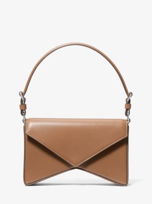 Michael Kors Collection Manhatta Medium Leather Shoulder Bag