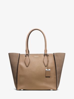 Gracie Large Suede and Leather Tote 
