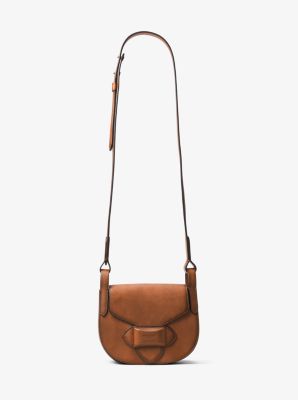Daria Small French Calf Leather Saddlebag