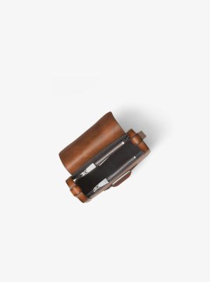 Daria Small French Calf Leather Saddlebag