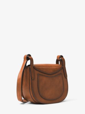 Daria Small French Calf Leather Saddlebag
