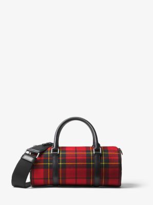 plaid michael kors purse