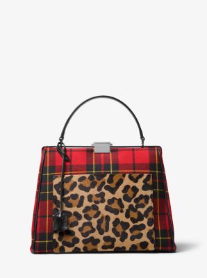 michael kors plaid purse