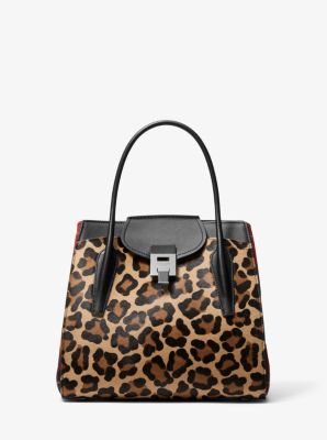 michael kors leopard bag