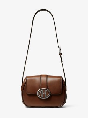 calf leather shoulder bag