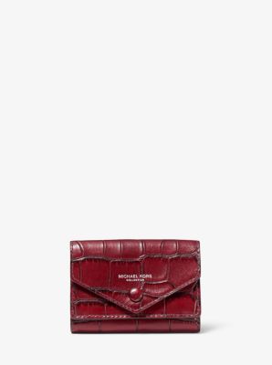 michael kors red wallet