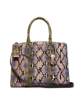 michael kors python purse