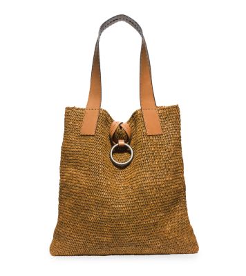 michael kors raffia bag