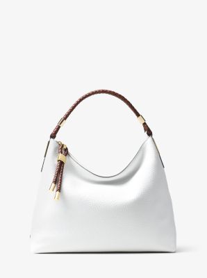 Skorpios Large Leather Shoulder Bag | Michael Kors