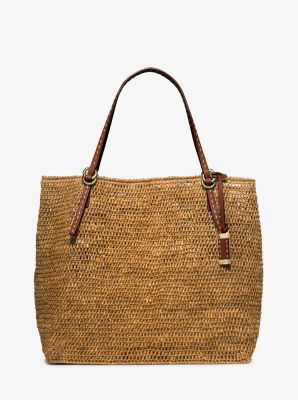 Michael kors 2025 santorini straw bag