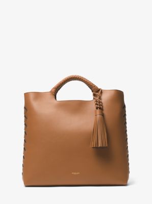 loren leather shoulder bag