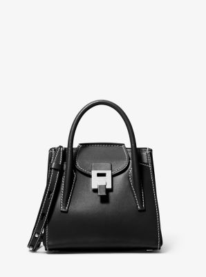 Michael kors tatiana hot sale mini leather satchel