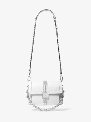 Crawford Studded Leather Crossbody Bag | Michael Kors