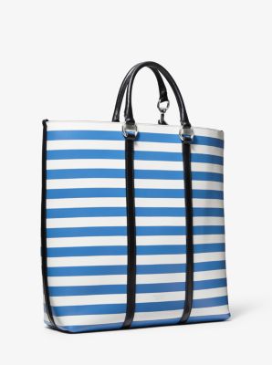 michael kors striped tote