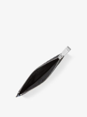 Large Polka Dot Leather Card Case