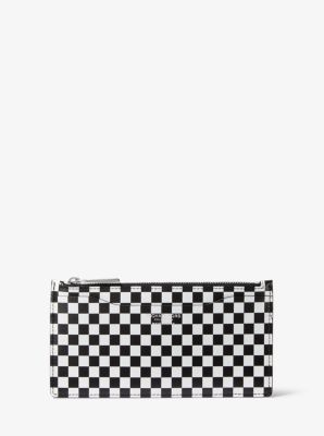 Michael kors black and white checkerboard 2025 bag