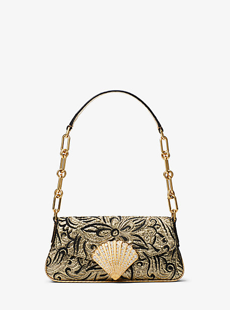 Amalfi Mini Floral Brocade Shoulder Bag | Michael Kors