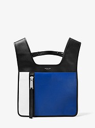 Huntington Calf Leather Backpack - LAPIS - 31R9PHUK5T