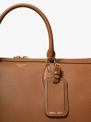 James Bond Canvas & Leather Duffel Bag - By Michael Kors Collection