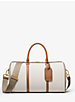 MKC x 007 Bond Cotton Canvas and Leather Weekender Bag image number 0