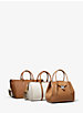 MKC x 007 Bond Cotton Canvas and Leather Weekender Bag image number 4