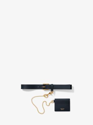 michael kors belt wallet