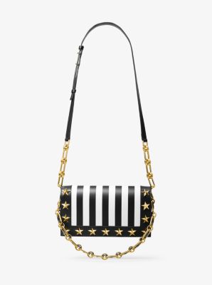 striped michael kors bags