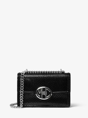 michael kors python bag grey