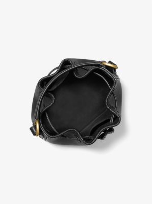 ★MUNIER★ POCKET BUCKET BAG_3COLORS Monogramme Small Leather Bucket Bag | Michael Kors [US]