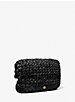 Carly Hand-Knit Leather Envelope Clutch image number 2