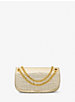 Sac enveloppe Christie miniature en cuir gaufré à motif crocodile métallisé image number 0
