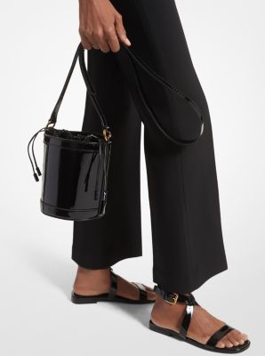 Audrey Medium Patent Leather Bucket Bag image number 2