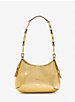Bardot Mini Metallic Python Embossed Leather Hobo Shoulder Bag image number 0