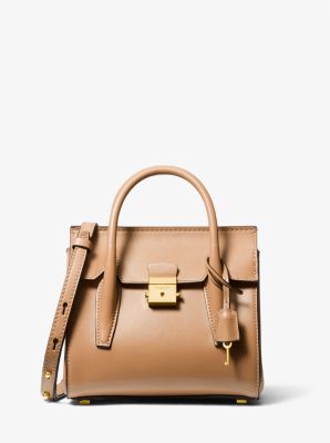 Bolso satchel Campbell mini de piel image number 0