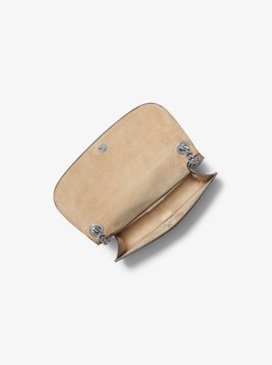 Tasche Christie Mini mit Umschlag aus Leder mit Krokodilprägung image number 1