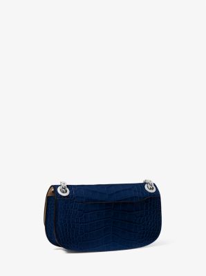Christie Mini Crocodile Embossed Leather Envelope Bag image number 2