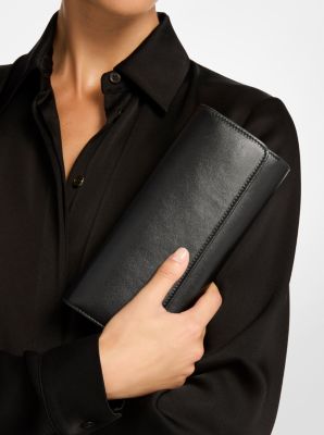 Cate Leather Clutch image number 2