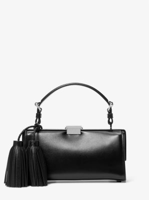 Gwyneth Leather Tassel Shoulder Bag