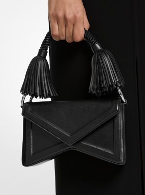 Manhatta Leather Tassel Shoulder Bag image number 2