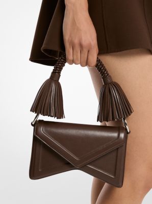 Manhatta Leather Tassel Shoulder Bag image number 2