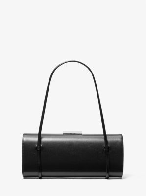 Zylindrische Tasche Natalie aus Leder
