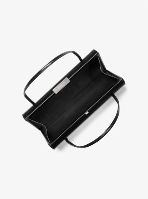 Zylindrische Tasche Natalie aus Leder